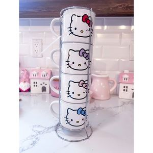 NWT Hello Kitty mug stack